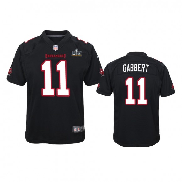 Youth Buccaneers Blaine Gabbert Black Super Bowl LV Game Fashion Jersey