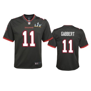 Youth Buccaneers Blaine Gabbert Pewter Super Bowl LV Game Jersey