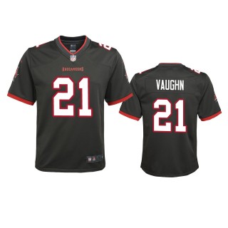 Youth Buccaneers Ke'Shawn Vaughn Pewter Alternate Game 2020 Jersey