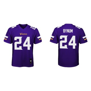 Youth Minnesota Vikings Bynum Purple Game Jersey