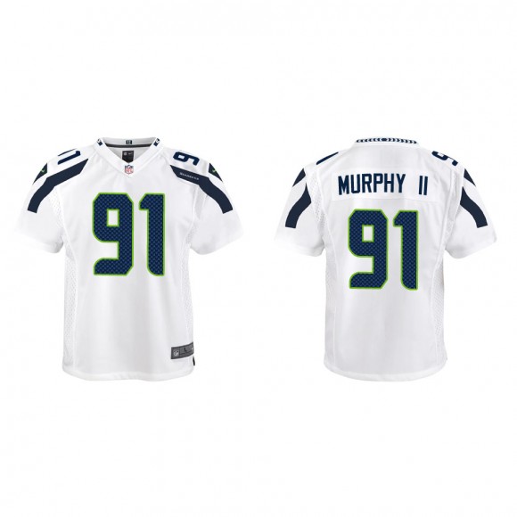 Youth Seahawks Byron Murphy II White Game Jersey