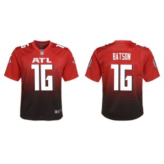 Youth Atlanta Falcons Cameron Batson Red Alternate Game Jersey