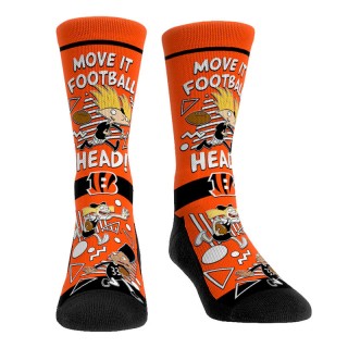 Youth Cincinnati Bengals NFL x Nickelodeon Hey Arnold Crew Socks