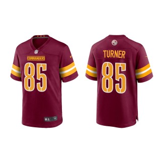 Youth Commanders Cole Turner Burgundy 2022 NFL Draft Game Jersey