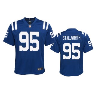 Youth Colts Taylor Stallworth Royal Game Jersey