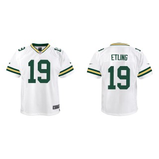 Youth Green Bay Packers Danny Etling White Game Jersey