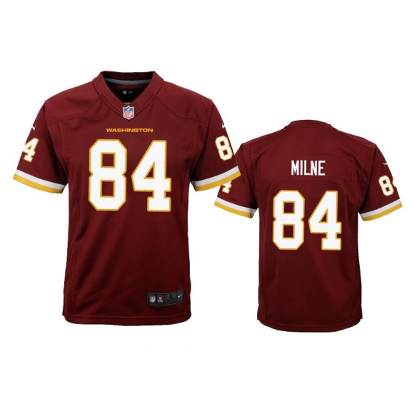 Youth Washington Football Team Dax Milne Burgundy Game Jersey