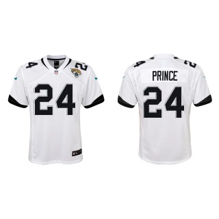 Youth Jaguars Deantre Prince White Game Jersey