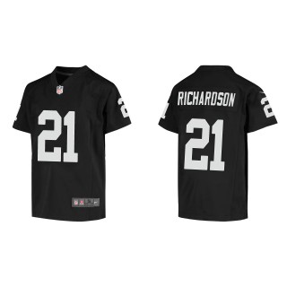 Youth Raiders Decamerion Richardson Black Game Jersey