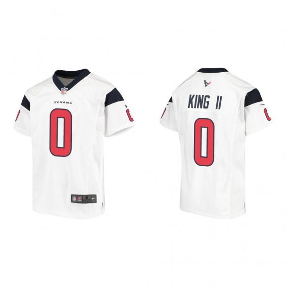 Youth Desmond King White Game Jersey