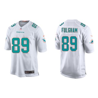 Travis Fulgham Jersey Youth Dolphins White Game