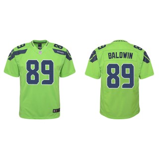 Youth Doug Baldwin Seattle Seahawks Green Alternate Game Jersey