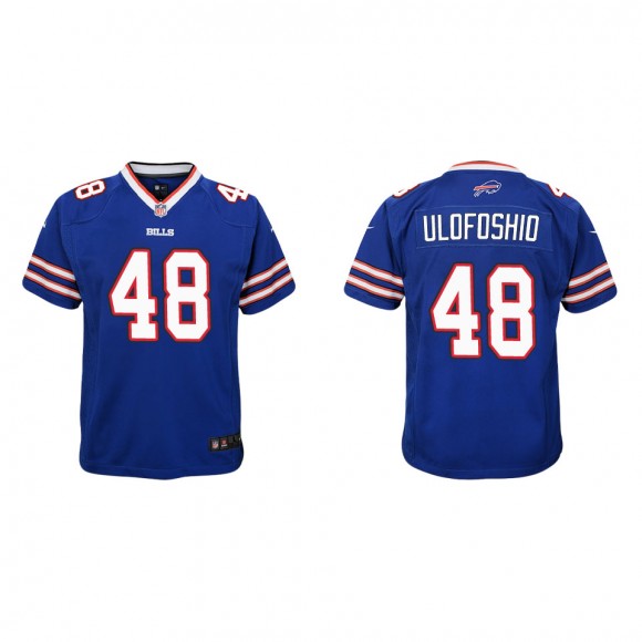 Youth Bills Edefuan Ulofoshio Royal Game Jersey