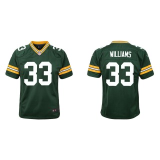 Youth Packers Evan Williams Green Game Jersey