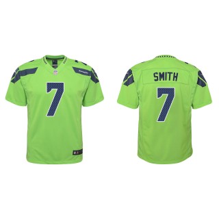 Youth Geno Smith Seattle Seahawks Green Alternate Game Jersey
