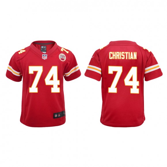 Youth Kansas City Chiefs Geron Christian Red Game Jersey