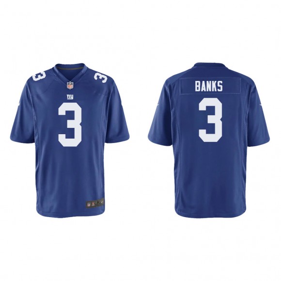 Youth Deonte Banks Royal 2023 NFL Draft Game Jersey