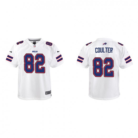 Youth Buffalo Bills Isaiah Coulter White Game Jersey