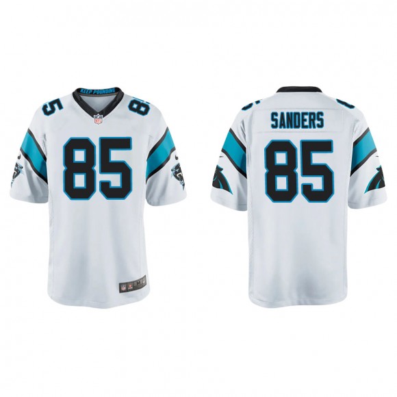 Youth Panthers Ja'Tavion Sanders White Game Jersey