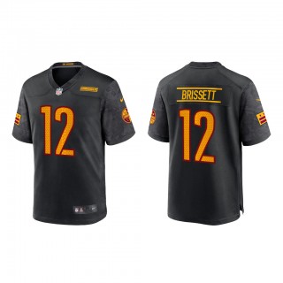 Youth Jacoby Brissett Black Alternate Game Jersey