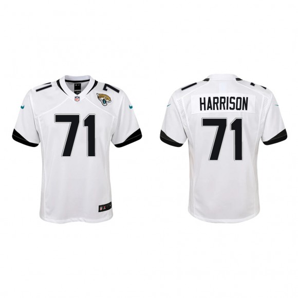 Youth Anton Harrison White 2023 NFL Draft Game Jersey