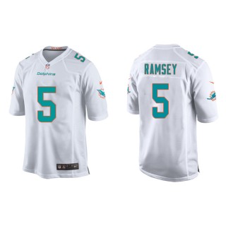Youth Miami Dolphins Jalen Ramsey White Game Jersey