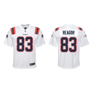 Youth Patriots Jalen Reagor White Game Jersey
