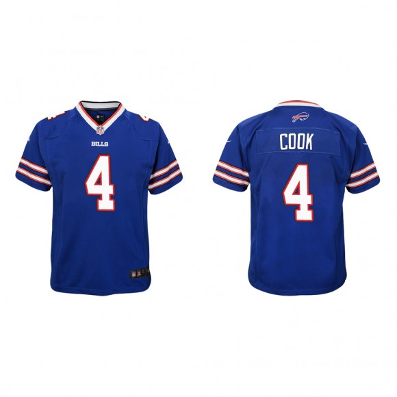 Youth James Cook Royal Game Jersey