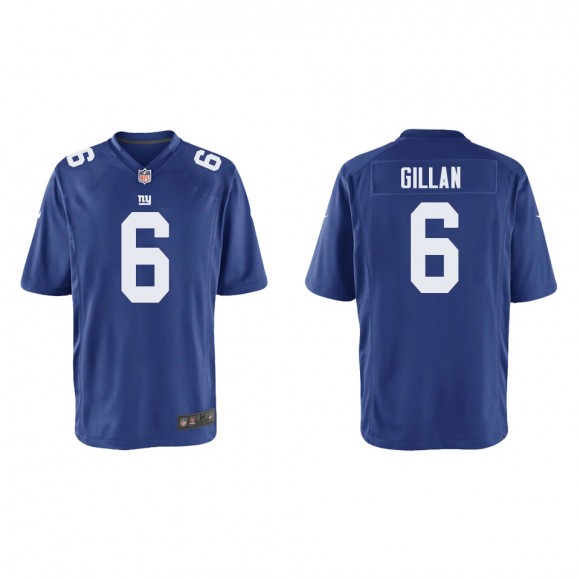 Youth New York Giants Jamie Gillan Royal Game Jersey