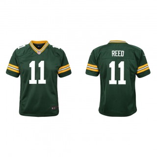 Youth Jayden Reed Green 2023 NFL Draft Game Jersey