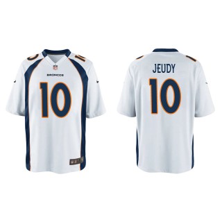 Youth Jerry Jeudy Denver Broncos White Game Jersey