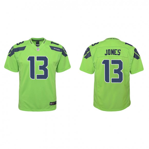 Youth Seattle Seahawks Josh Jones Green Alternate Game Jersey