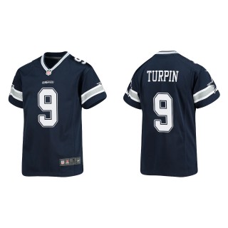 Youth Dallas Cowboys KaVontae Turpin Navy Game Jersey