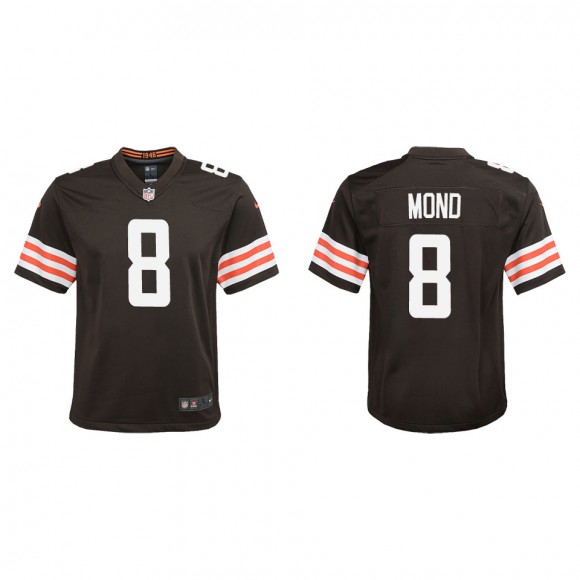 Youth Cleveland Browns Kellen Mond Brown Game Jersey