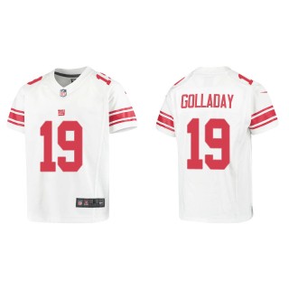 Youth Kenny Golladay New York Giants White Game Jersey