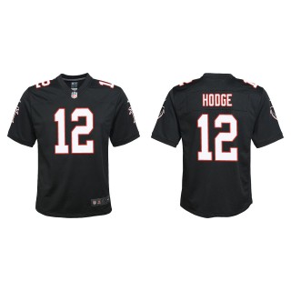 Youth Atlanta Falcons KhaDarel Hodge Black Throwback Game Jersey