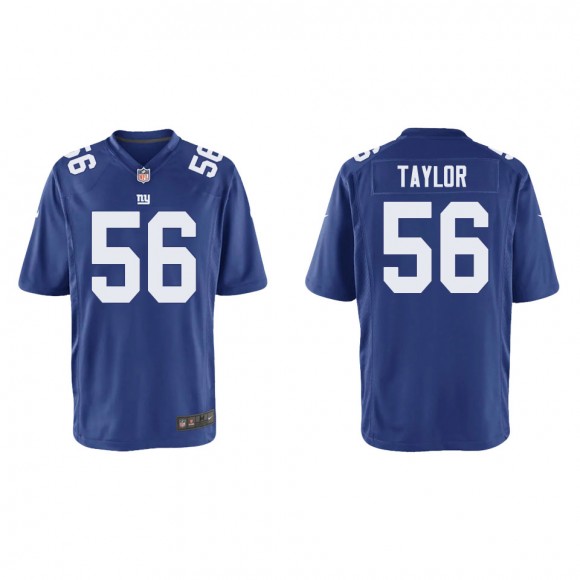 Youth Lawrence Taylor New York Giants Royal Game Jersey