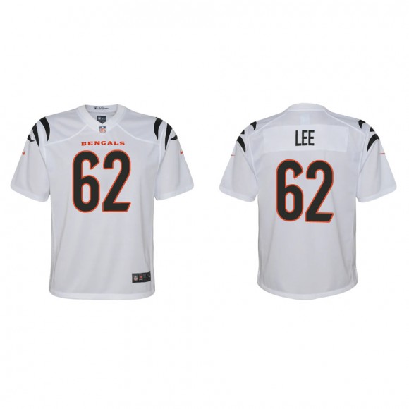 Youth Bengals Matt Lee White Game Jersey