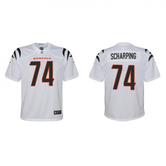 Youth Cincinnati Bengals Max Scharping White Game Jersey