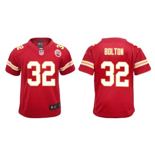 Youth Kansas City Chiefs Nick Bolton Red Game Jersey
