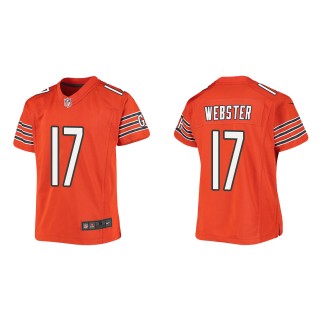 Youth Chicago Bears Nsimba Webster Orange Game Jersey