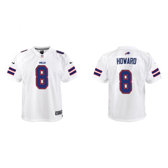 Youth Bills O.J. Howard White Game Jersey