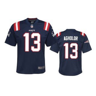 Youth Patriots Nelson Agholor Navy Game Jersey