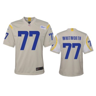 Youth Rams Andrew Whitworth Bone Game Jersey