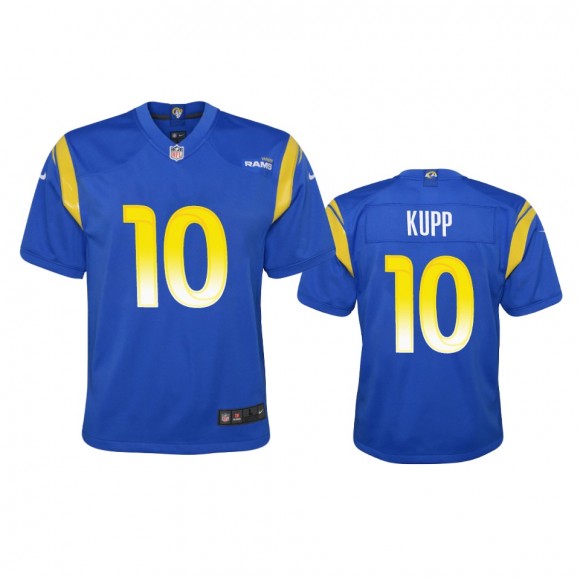 Youth Rams Cooper Kupp Royal Game Jersey