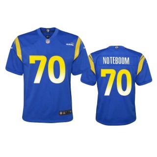 Youth Rams Joseph Noteboom Royal Game Jersey