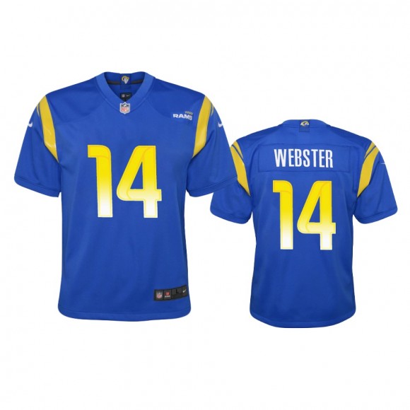 Youth Rams Nsimba Webster Royal Game Jersey