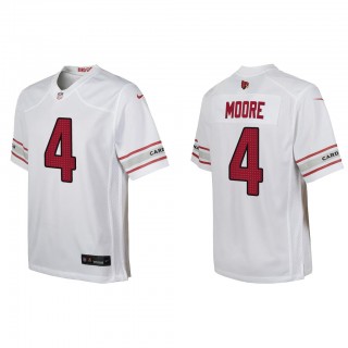 Youth Rondale Moore White Game Jersey