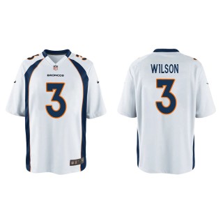 Youth Russell Wilson Denver Broncos White Game Jersey