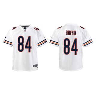 Youth Chicago Bears Ryan Griffin White Game Jersey